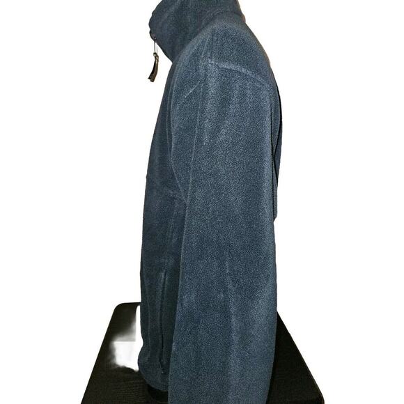 Columbia Steens Mountain Fleece Jacket Mens Large Blue Full Zip Outdoor Hiking - Picture 5 of 11